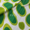 rayon stretch printed fabirc  1