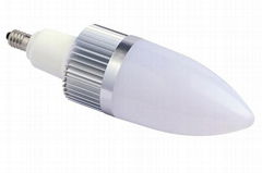 LED dimmable candle bulb