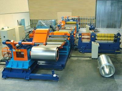 Normal slitting line