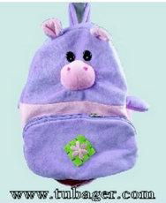 plush animal bag