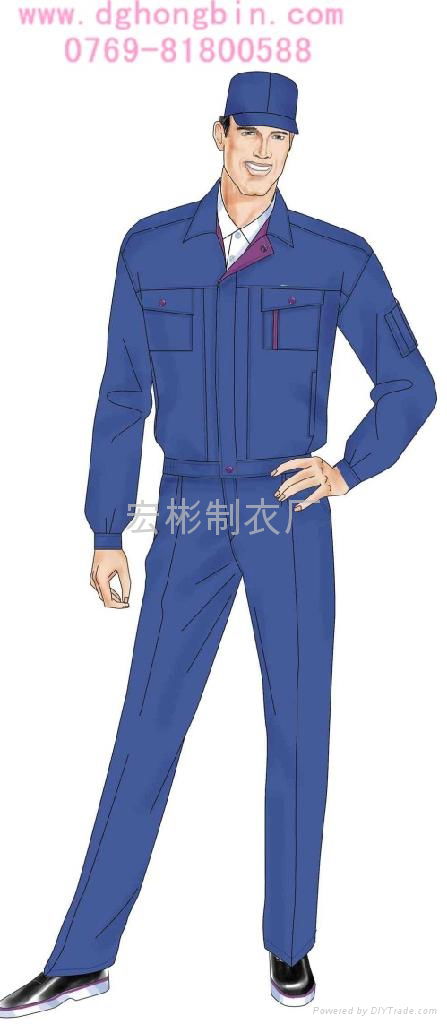 东莞工作服定做 4