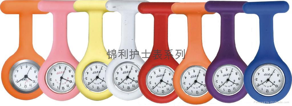 Automatic wrist watch/silicone buckle fashion watch. Clap 4