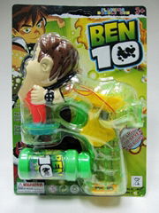 BEN 10 bubble gun with flashing and music