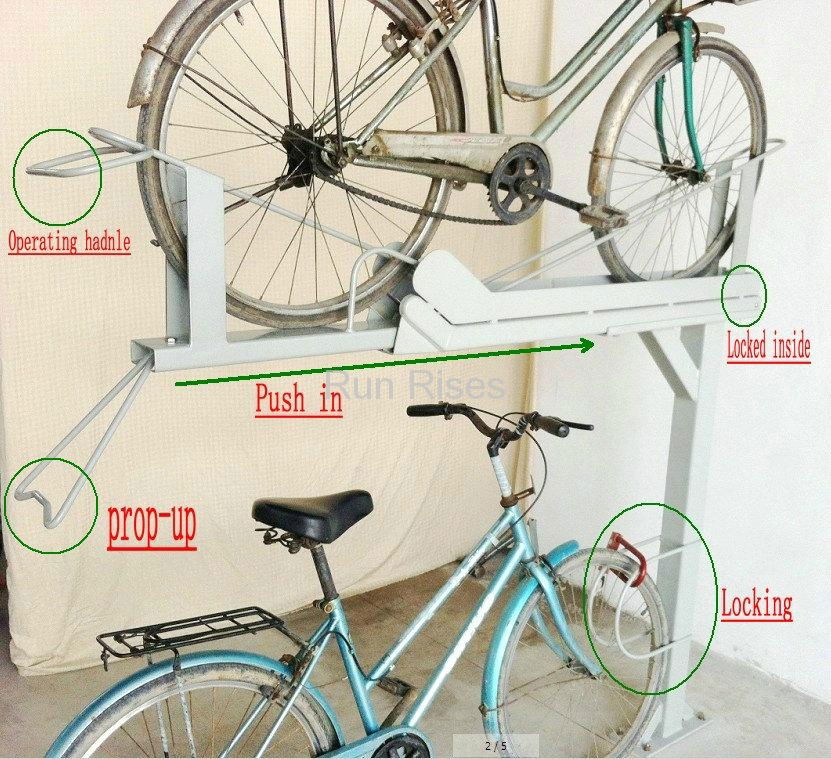 Bike Racked stand 2