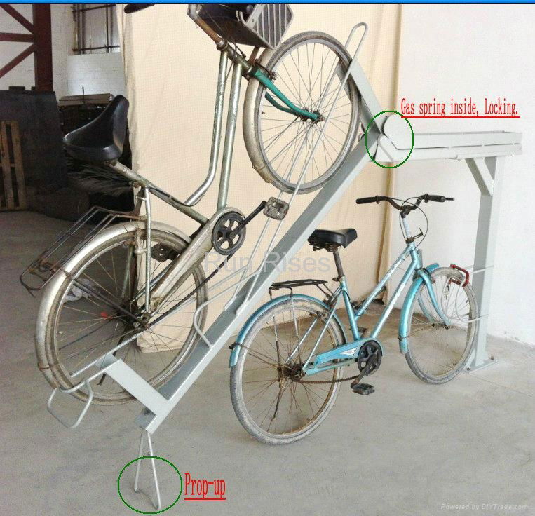 Bike Racked stand 4