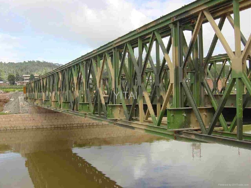 Steel Bailey bridge