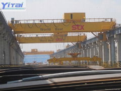 Electric overhead traveling crane