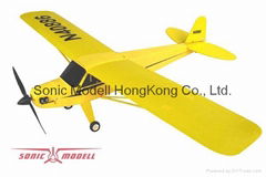 J-3 Piper Cub 2.4GHz 4Ch Radio Remote Controlled R/C War bird Airplane