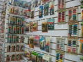 Assorted Sewing thread in show room