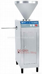 Pneumatic filling machine 