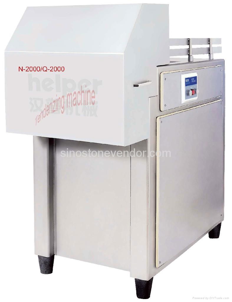 Frozen meat cutting machine 