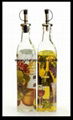 glass Olive oil bottle 1