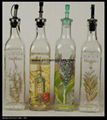 glass Olive oil bottle 2