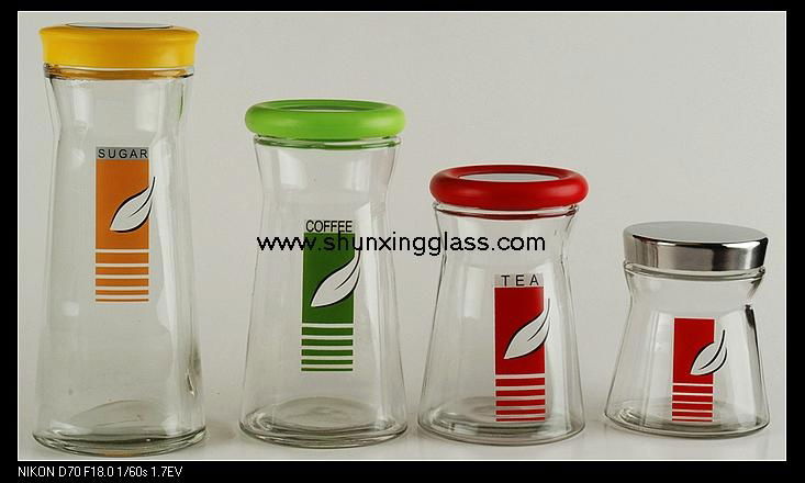 glass storage jar 3