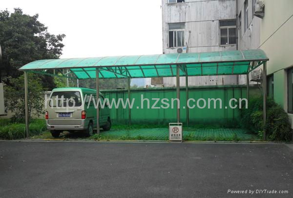 Polycarbonate sheet used for corridor