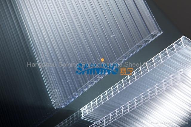 Four-Layer Polycarbonate Hollow sheet