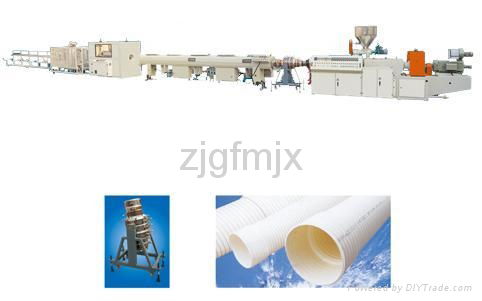 PVC pipe production line