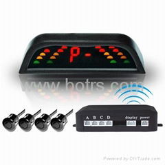 Wireless Parking Assist System with LED Display