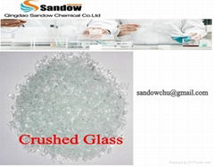 Decorative material:glass cullet glass chip mirror granule