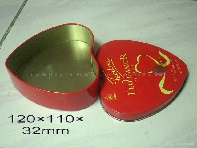 Gift packing tin box