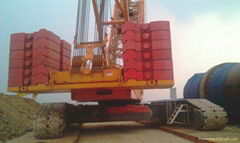 Sell CC2500-1 Used TEREX 500Ton Crawler Cranes