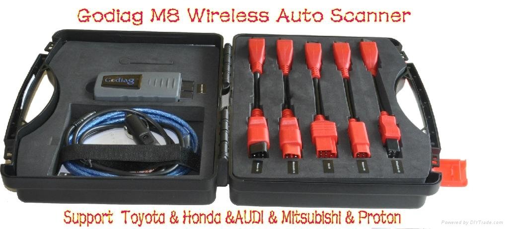 Godiag M8 Wireless Auto Scanner SUPPORT TIS & HDS& VAS&MUT-3&PADT.    3