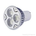 3*1w led spot light 