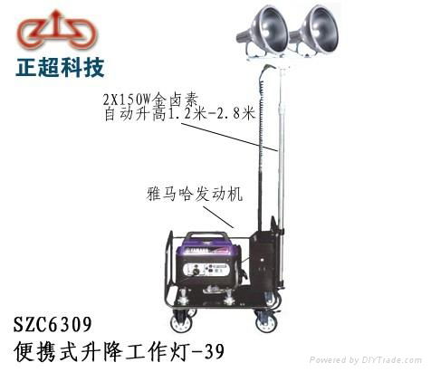 供应重庆SZC6309便携式升降工作灯 3