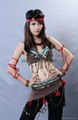 Tribal belly dance costume set 1