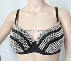 beaded bra top