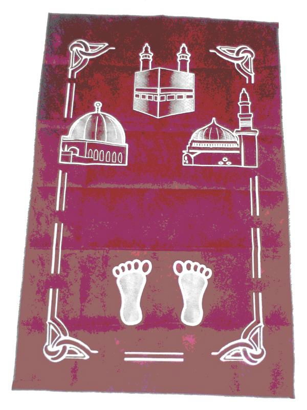 pocket prayer rug with compass 2
