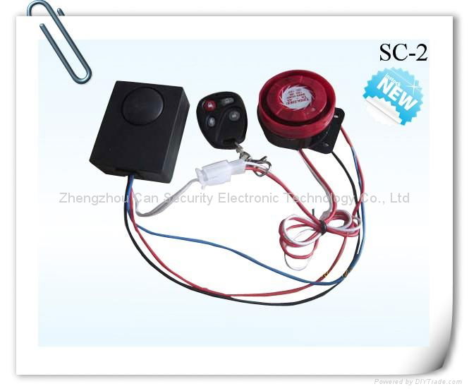 Newfashioned Moto /elec car burglar alarm system 2