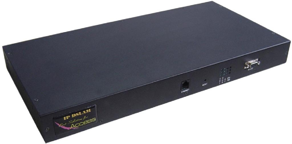 8 port ADSL2+ 1U IP DSLAM