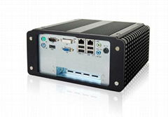 NORCO BIS-6592DV Fanless Embedded PC with Multiple Ethernet ports and DVD Drive