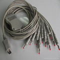 Shanhai Konden 10-lead EKG cable with leadwires 1