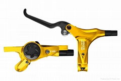 HYGIA Hydraulic disc brake Elite model gold color