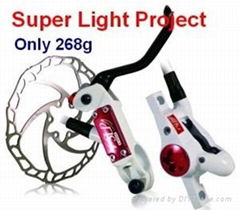 HYGIA Hydraulic disc brake SLP model white color