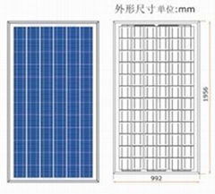 poly-crystalline solar module