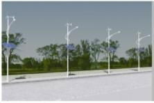 power generation equipment for PV solar street lamps 2