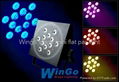 led 4 in 1 12pcs led mini flat par 1