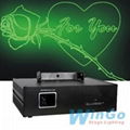 Green Cartoon laser light 1