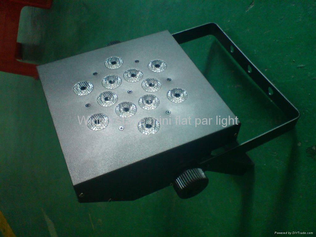 led 4 in 1 12pcs led mini flat par 2