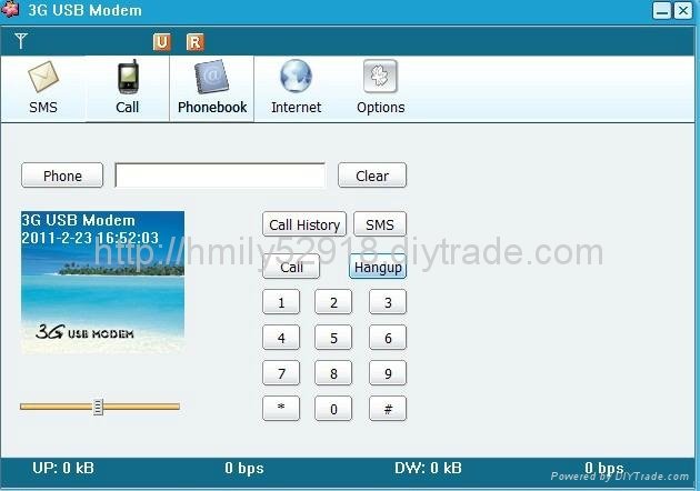 free drive Mac edge 3g hsupa usb modem with USSD function 5