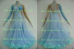 Light Blue Beautiful Modern Dance Dress