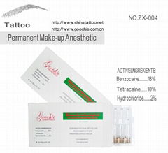 permanent makeup Anesthetic