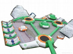 inflatable water park