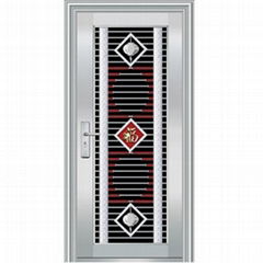 stainless steel door