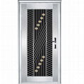 stainless steel door