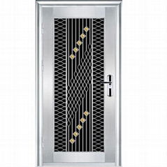 stainless steel door