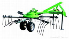 Rotary hay rake,tedder